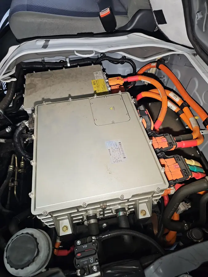 Hybrid vehicle high-voltage battery diagnosed