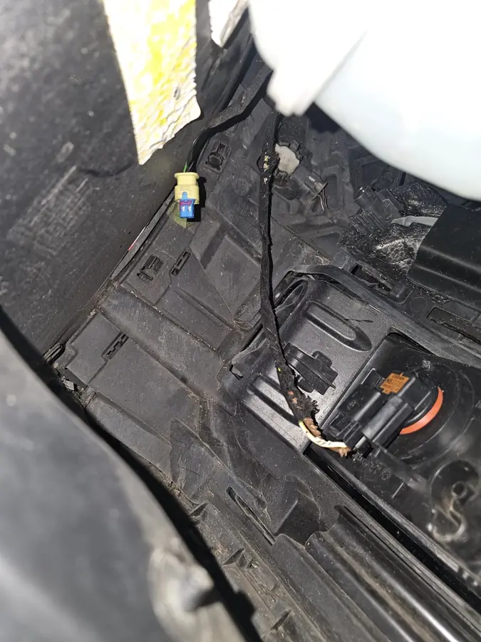 Under-seat fuse and wiring access during a parasitic-drain investigation