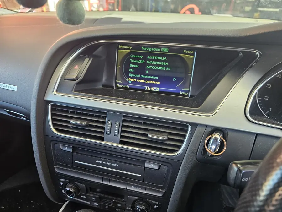Audi navigation and infotainment scan for a coding fault